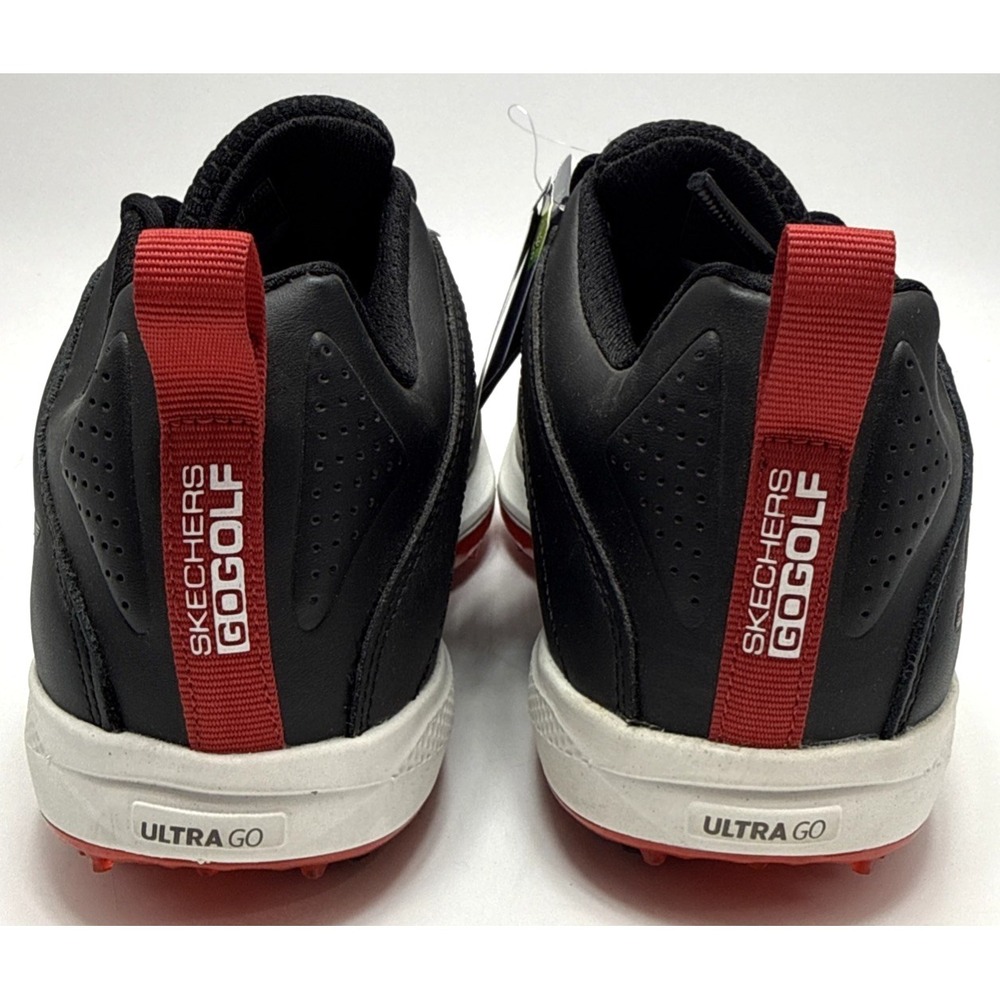 Skechers Go Golf Pro 4 Legacy Golf Shoes Black/Red Size Mens Size 8 - Picture 4 of 5